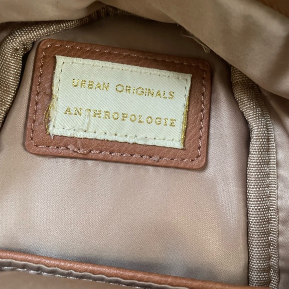 Anthropology Brown small Crossbody Bag with strap - Picture 9 of 11